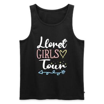 Lloret De Mar Girls Tour - Débardeur bio Premium Homme - noir - Devant - Michal (187cm)