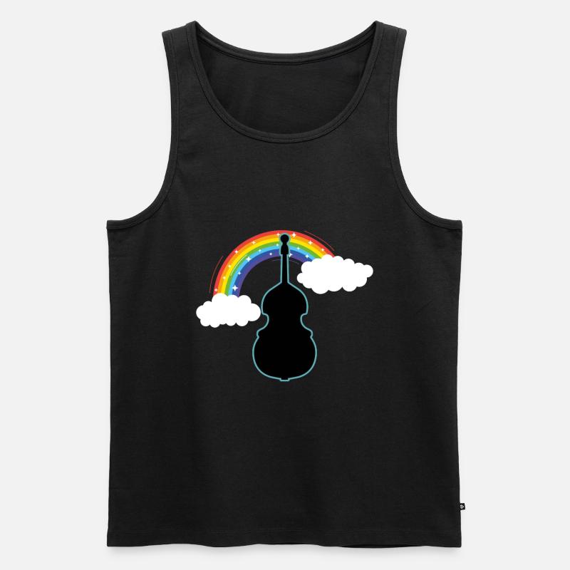 Kontrabass - Männer Premium Bio Tank Top - undefined