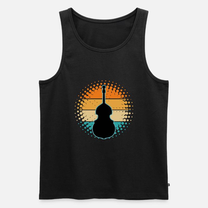 Kontrabass - Männer Premium Bio Tank Top - undefined