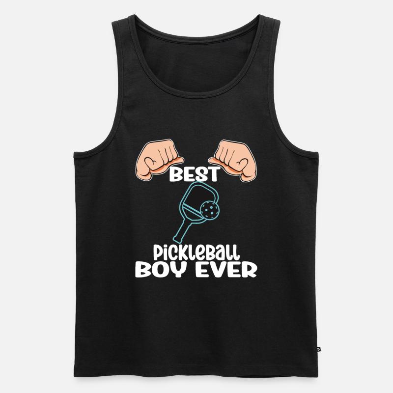 Best Pickleball Boy Ever - Männer Premium Bio Tank Top - undefined