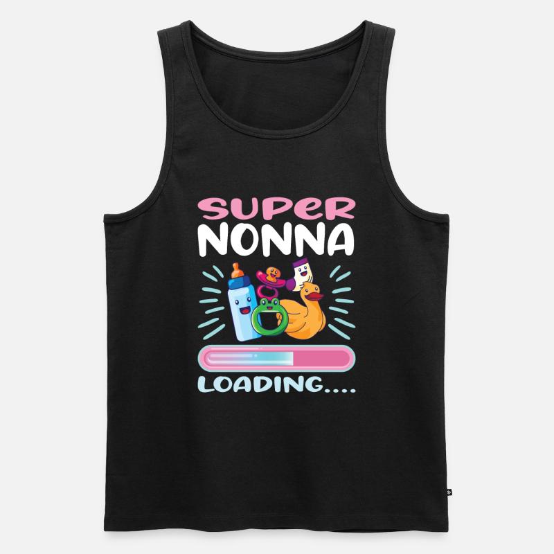 Super Nonna 2023 Loading..... - Männer Premium Bio Tank Top - undefined