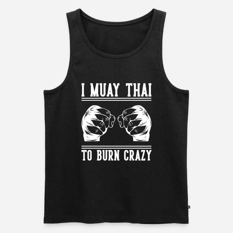 Muay Thai Boxing - Männer Premium Bio Tank Top - undefined