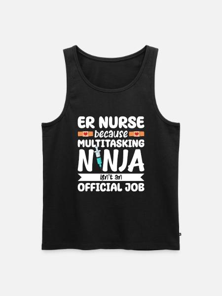 Funny Nurse Gifts - Men's Premium Organic Tank Top -