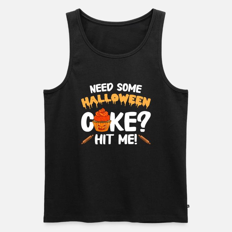 Bäcker Halloween Geschenke Konditor - Männer Premium Bio Tank Top - undefined