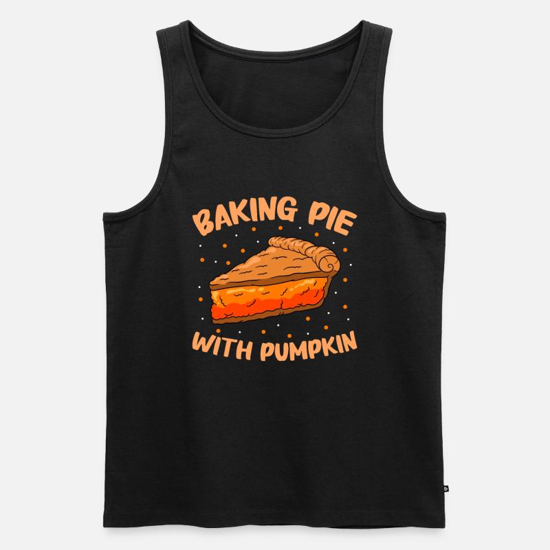 Bäcker Halloween Geschenke Konditor - Männer Premium Bio Tank Top - undefined