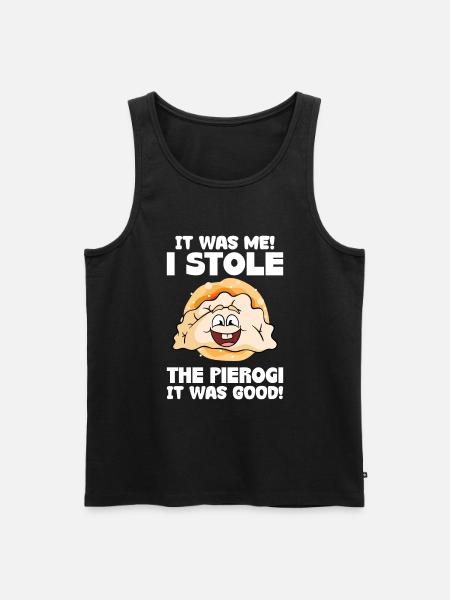 Pierogi Recipe Polish Pierogi - Men's Premium Organic Tank Top -