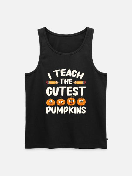 Lustige Lehrer Halloween Geschenke - Männer Premium Bio Tank Top -