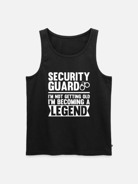 Security Kleidung Security Zubehör - Männer Premium Bio Tank Top - 