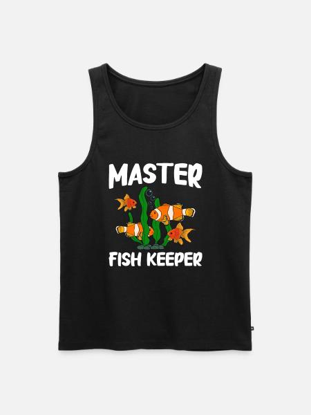 Aquaristics, Fish farming, Aquarists - Men's Premium Organic Tank Top - 