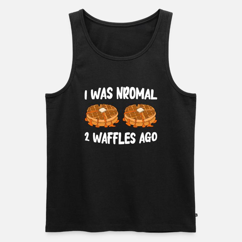 Waffle making waffle maker - Men's Premium Organic Tank Top - undefined