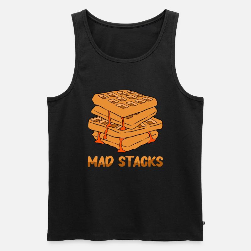 Waffle making waffle maker - Men's Premium Organic Tank Top - undefined