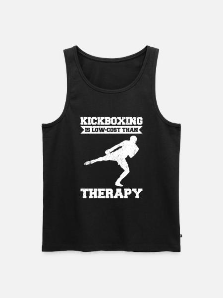 Kickboxen Kickboxer Kickboxing - Men's Premium Organic Tank Top -