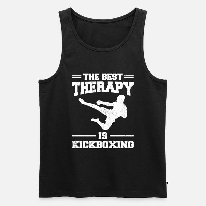 Kickboxen Kickboxer Kickboxing - Männer Premium Bio Tank Top - undefined