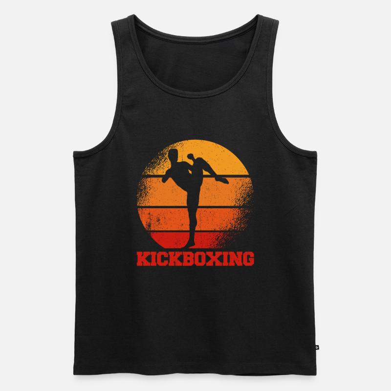 Kickboxen Kickboxer Kickboxing - Männer Premium Bio Tank Top - undefined
