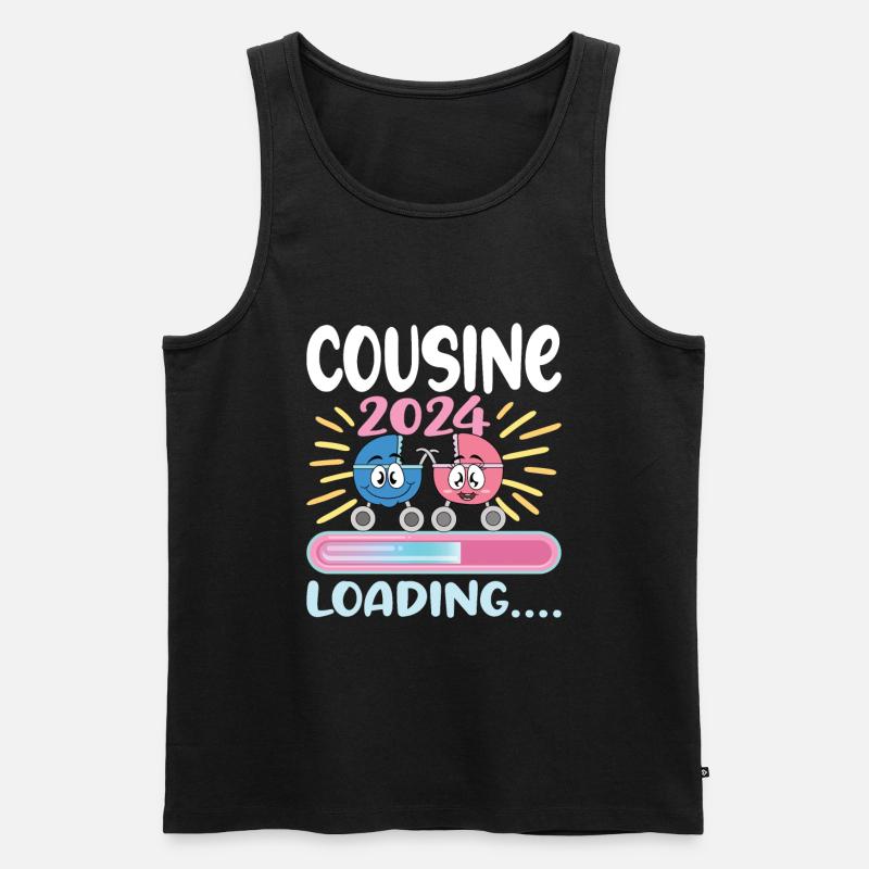 Cousine werden Cousine 2024 - Männer Premium Bio Tank Top - undefined