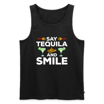 Cinco de Mayo - Männer Premium Bio Tank Top - Schwarz - Vorne - AI Model Male 178 light (178cm)