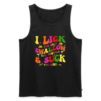 Cinco de Mayo - Männer Premium Bio Tank Top - Schwarz - Vorne - AI Model Male 178 light (178cm)