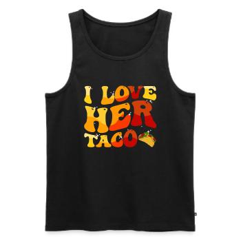 Cinco de Mayo - Männer Premium Bio Tank Top - Schwarz - Vorne - AI Model Male 178 light (178cm)