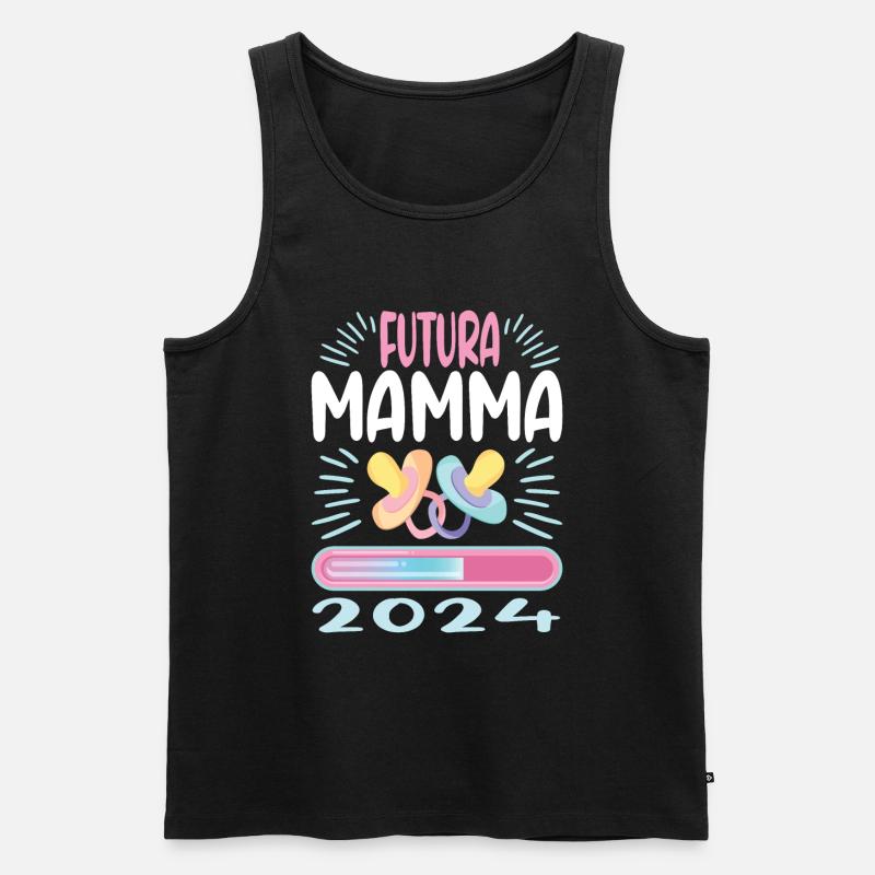 Super Mamma 2024 Loading - Men's Premium Organic Tank Top - undefined