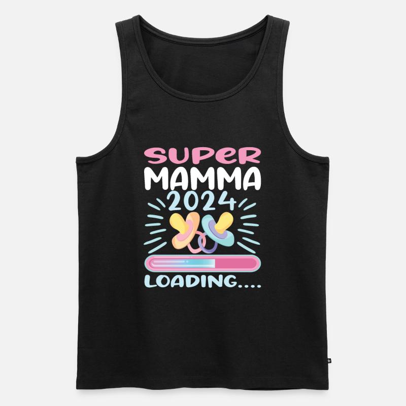 Super Mamma 2024 Loading - Männer Premium Bio Tank Top - undefined
