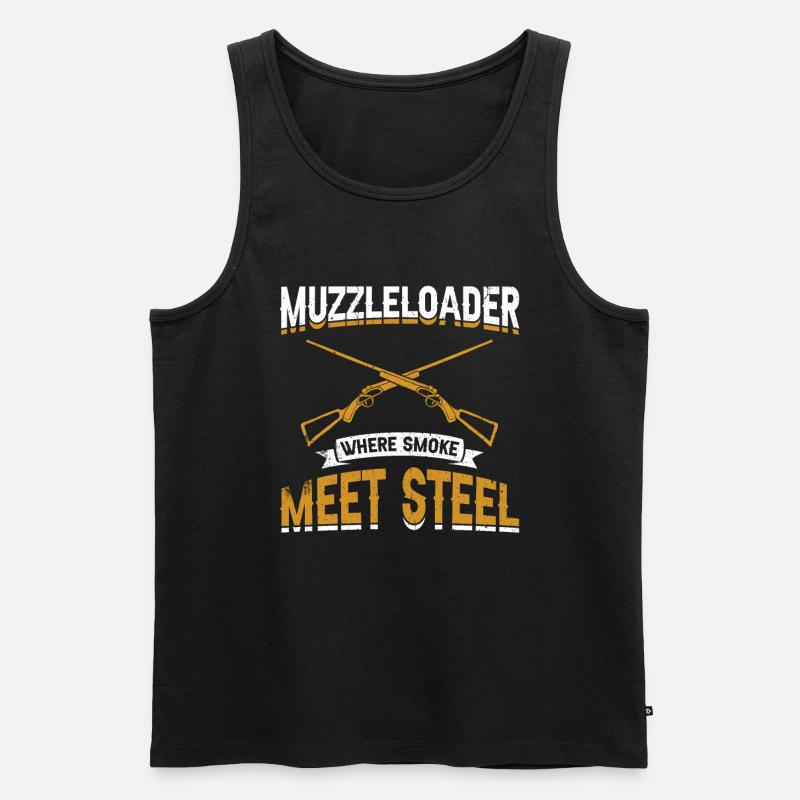 Vorderlader Muzzleloader Muzzle Loading - Men's Premium Organic Tank Top - undefined