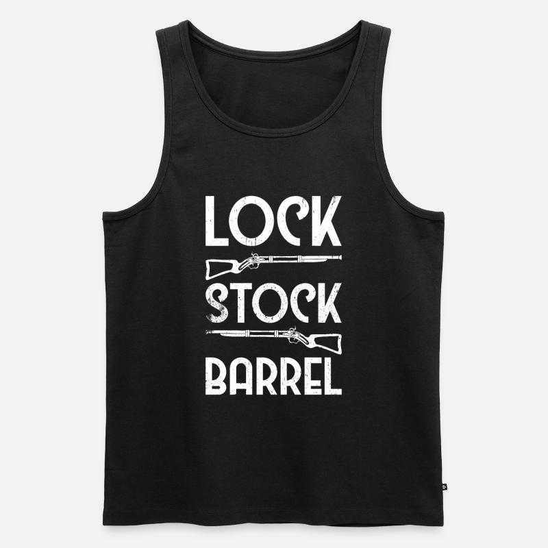Vorderlader Muzzleloader Muzzle Loading - Männer Premium Bio Tank Top - undefined
