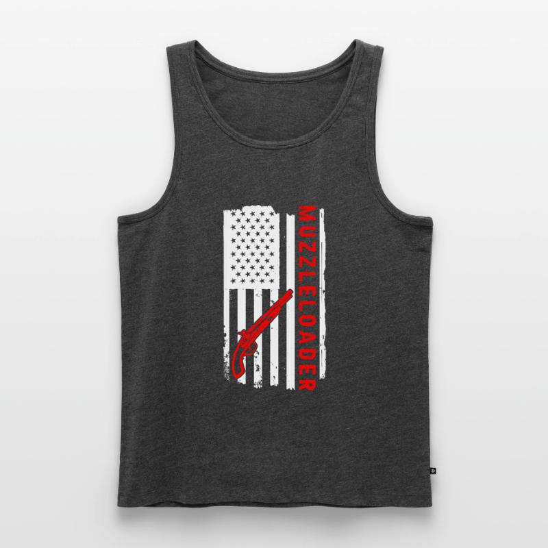 Vorderlader Muzzleloader Muzzle Loading Men's Premium Organic Tank Top