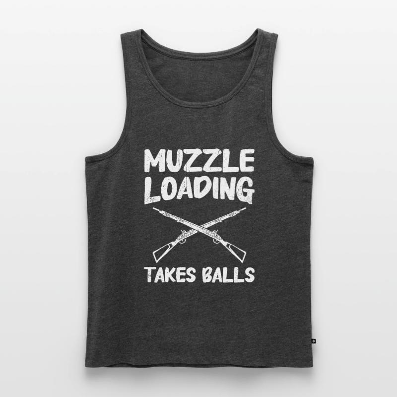 Vorderlader Muzzleloader Muzzle Loading Men's Premium Organic Tank Top