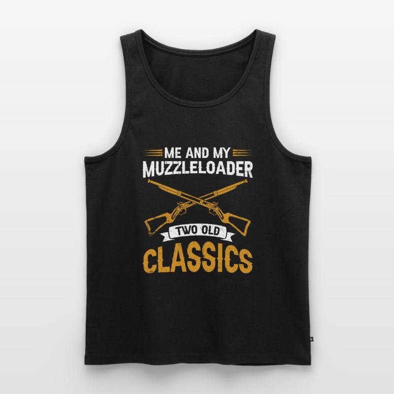 Vorderlader Muzzleloader Muzzle Loading Men's Premium Organic Tank Top