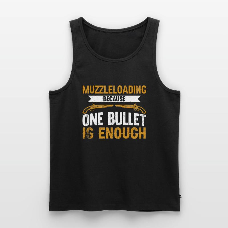 Vorderlader Muzzleloader Muzzle Loading Men's Premium Organic Tank Top