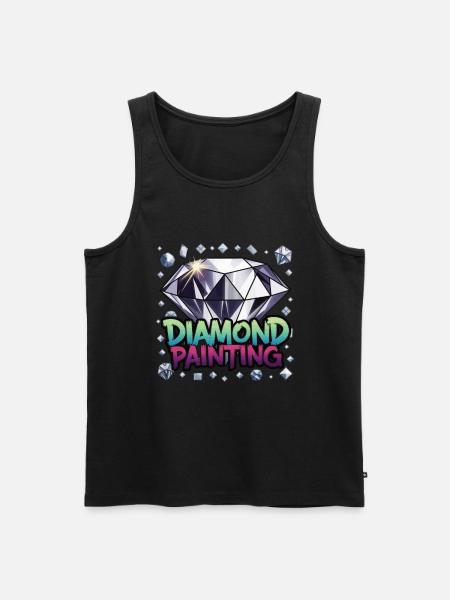 Diamond Painting Diamond Painter - Men's Premium Organic Tank Top -