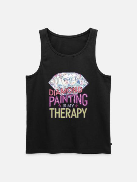 Diamond Painting Diamond Painter - Men's Premium Organic Tank Top -