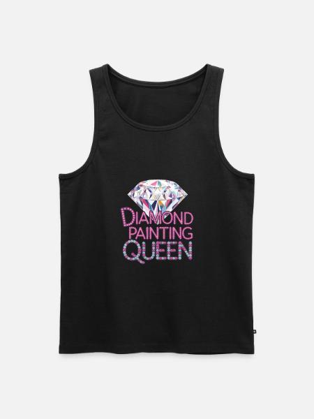 Diamond Painting Diamond Painter - Men's Premium Organic Tank Top - 