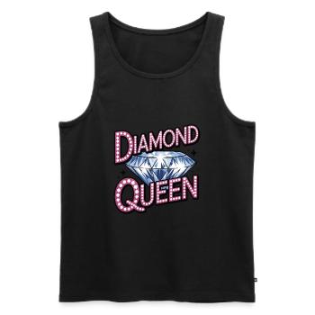 Diamond Painting Diamond Painter - Männer Premium Bio Tank Top - Schwarz - Vorne - AI Model Male 178 light (178cm)