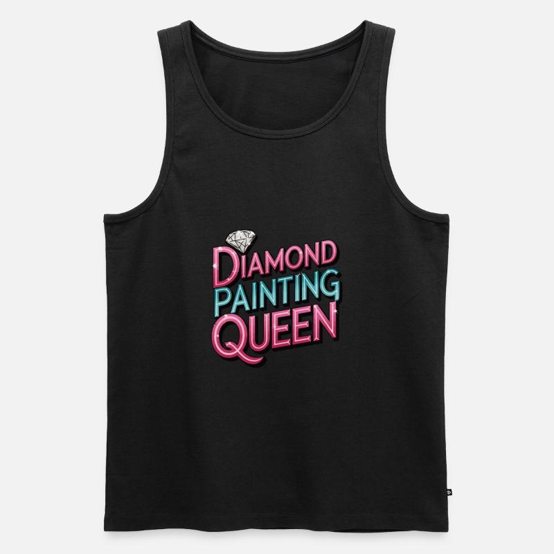 Diamond Painting Diamond Painter - Männer Premium Bio Tank Top - undefined