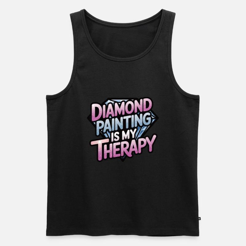 Diamond Painting Diamond Painter - Männer Premium Bio Tank Top - undefined