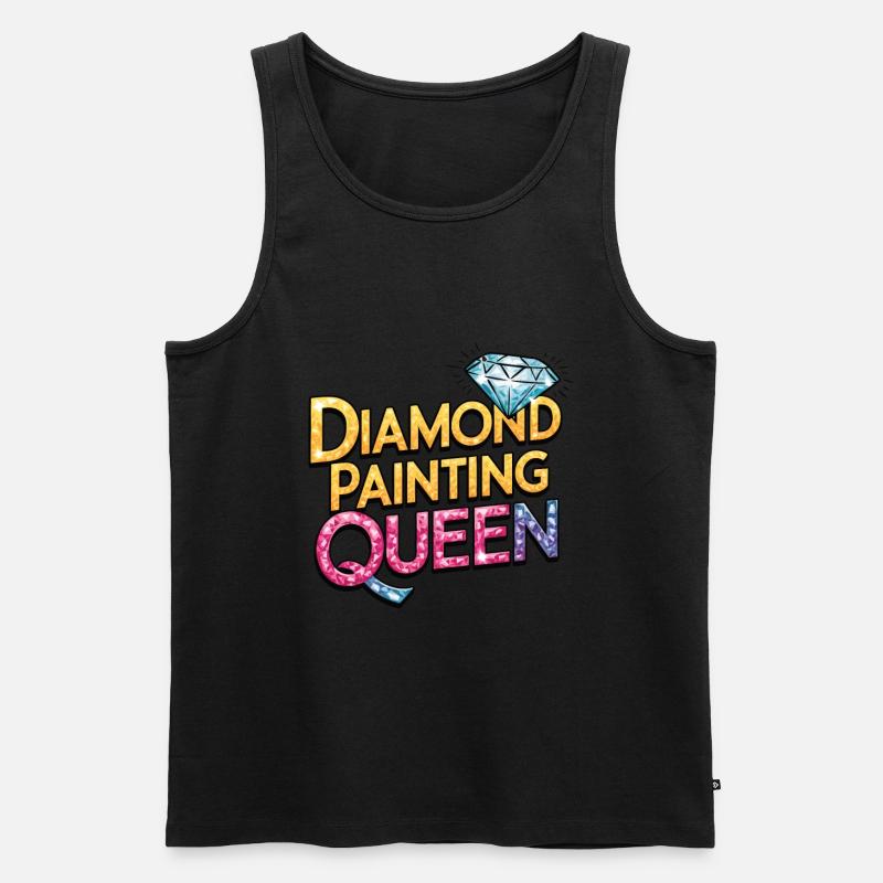 Diamond Painting Diamond Painter - Männer Premium Bio Tank Top - undefined