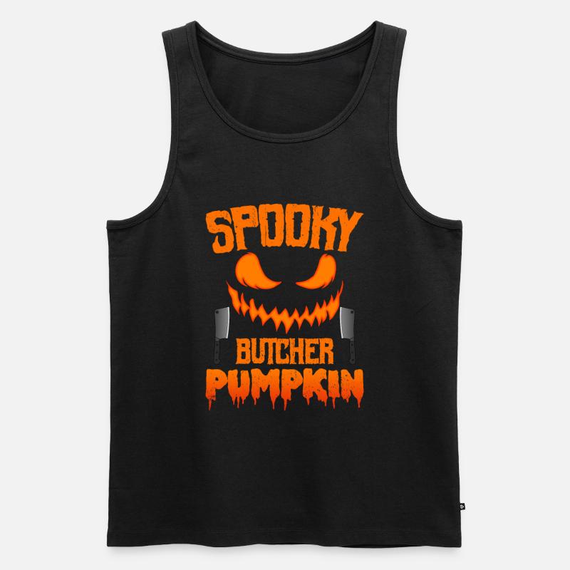 Halloween Metzger Halloween Fleischer - Männer Premium Bio Tank Top - undefined