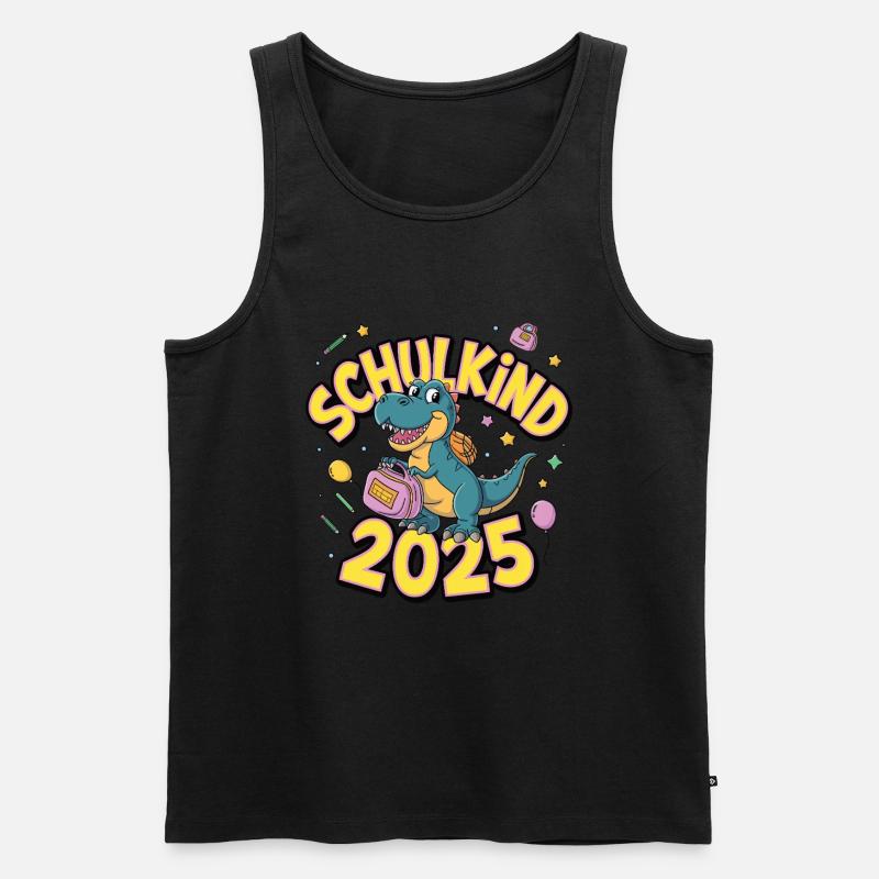 Schulkind 2025 Einschulung Schulanfang - Männer Premium Bio Tank Top - undefined