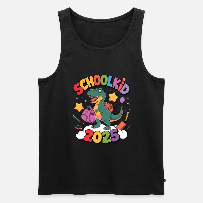 Schulkind 2025 Einschulung Schulanfang - Männer Premium Bio Tank Top - undefined