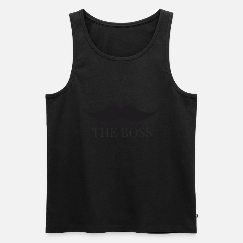 I´m the Boss - Männer Premium Bio Tank Top - undefined