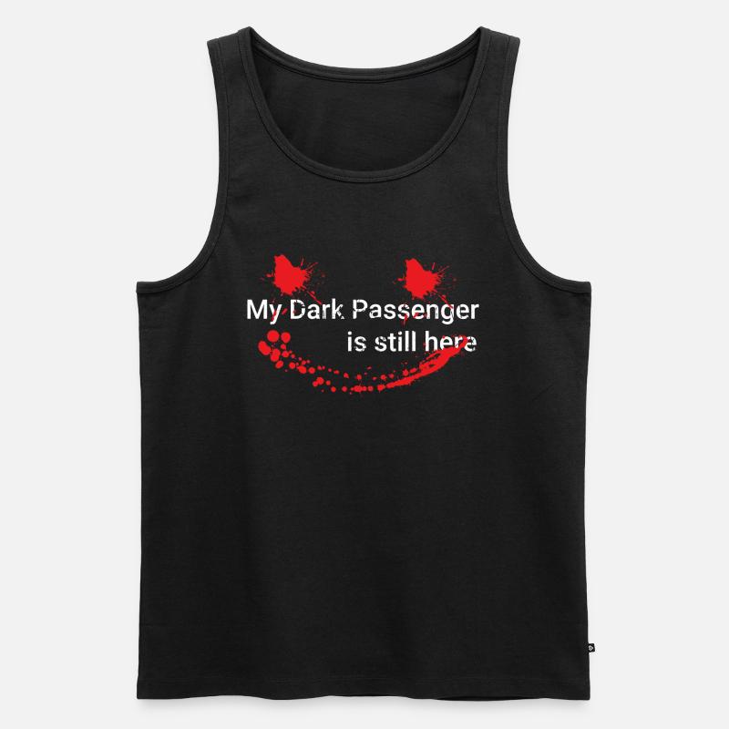 Dexter Dark Passenger - Männer Premium Bio Tank Top - Schwarz