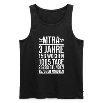 MTRA Medizinisch-Technischer Radiologie Mta - Männer Premium Bio Tank Top - Schwarz - Vorne - Michal (187cm)