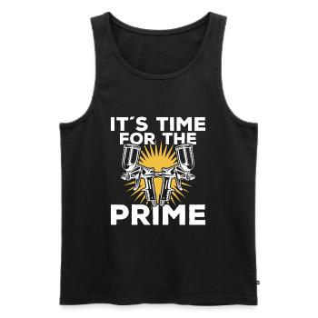 Auto Body Painter Car Painter Automotive Painter - Men's Premium Organic Tank Top - black - Front - AI Model Male 178 light (178cm)