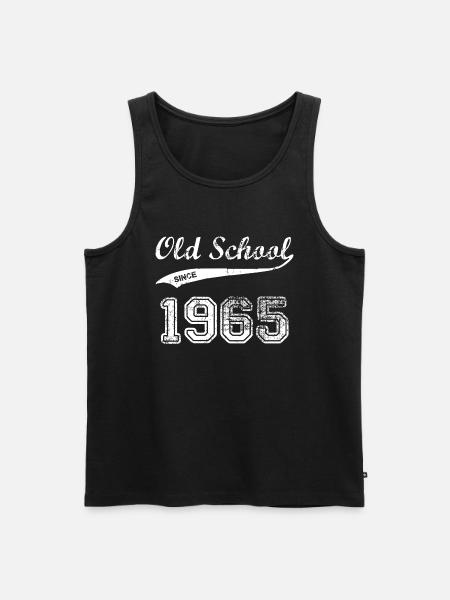 1965 - Männer Premium Bio Tank Top - Schwarz