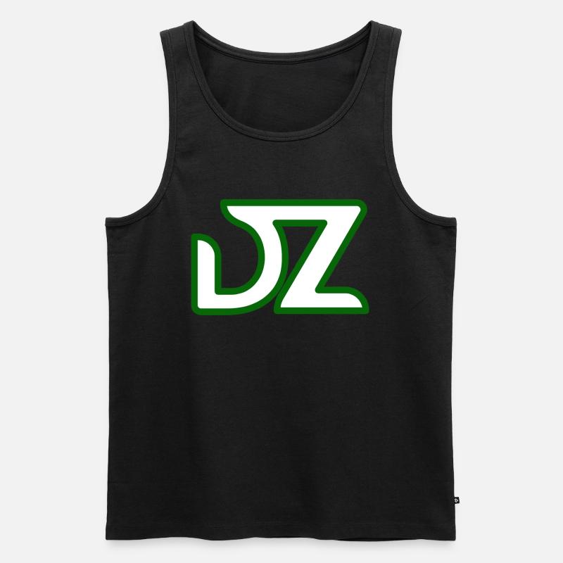 DZ Algerien - Männer Premium Bio Tank Top - Schwarz
