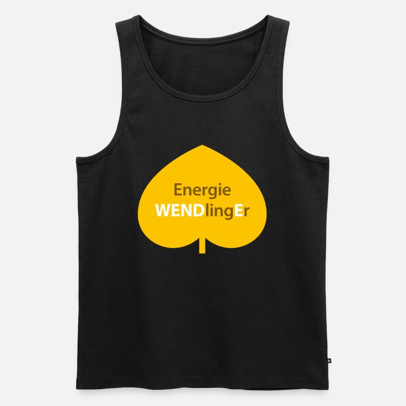 Energie WENDlingEr - Männer Premium Bio Tank Top - Schwarz