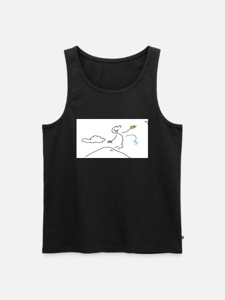 ein cooles bild - Männer Premium Bio Tank Top - Schwarz
