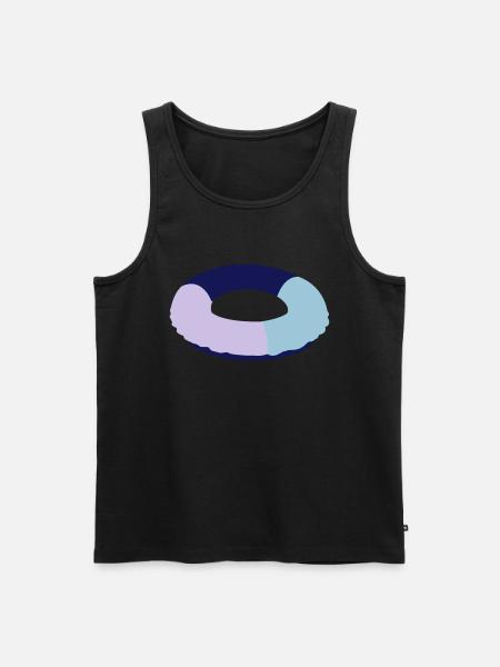 schwimmring - Männer Premium Bio Tank Top - Schwarz