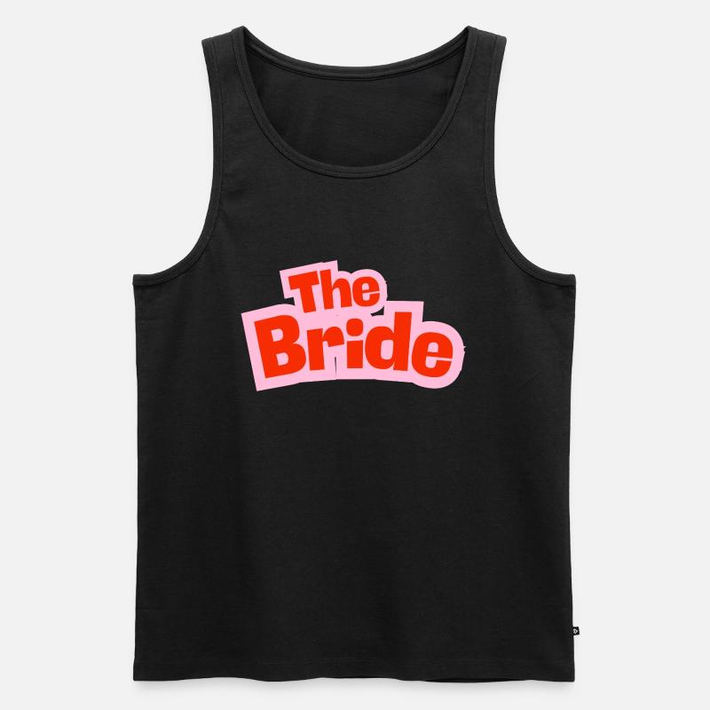 The Bride - Männer Premium Bio Tank Top - Schwarz